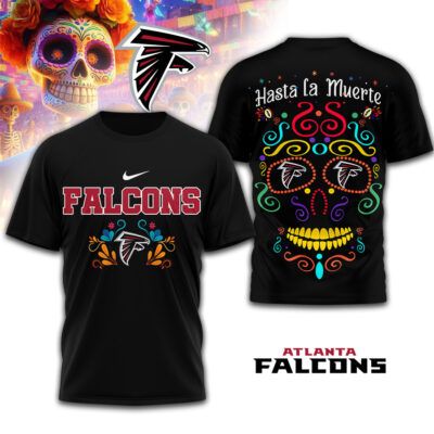 Atlanta Falcons | Premium NFL Day of the Dead 3D Shirt