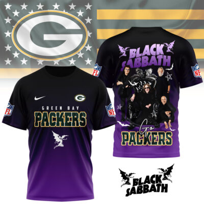 Green Bay Packers | Premium NFL Black Sabbath Fan 3D Shirt - 5XL