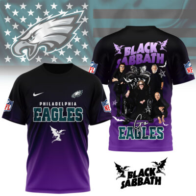 Philadelphia Eagles | Premium NFL Black Sabbath Fan 3D Shirt