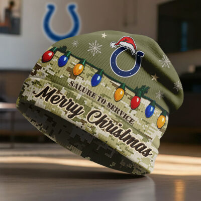 Indianapolis Colts | Premium NFL Salute To Service Beanie Hat - Default Title