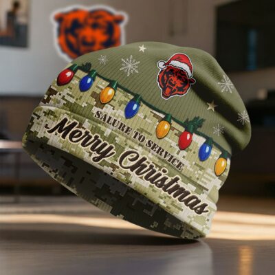 Chicago Bears | Premium NFL Salute To Service Beanie Hat