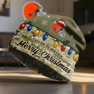 Cleveland Browns | Premium NFL Salute To Service Beanie Hat