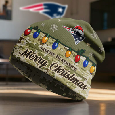 New England Patriots | Premium NFL Salute To Service Beanie Hat