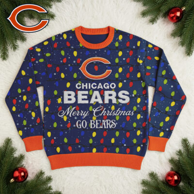 Chicago Bears | Premium NFL Christmas Ugly Sweater