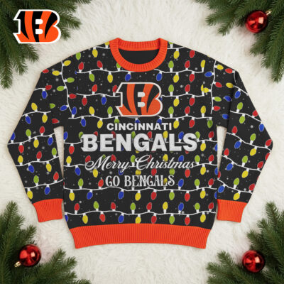Cincinnati Bengals | Premium NFL Christmas Ugly Sweater