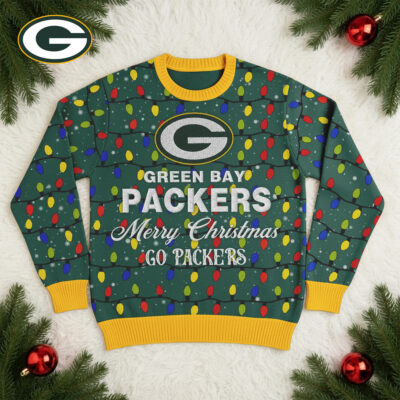 Green Bay Packers | Premium NFL Christmas Ugly Sweater