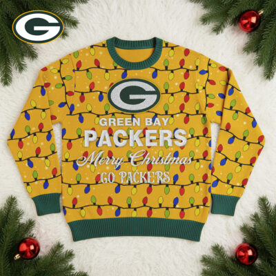 Green Bay Packers | Premium NFL Christmas Ugly Sweater