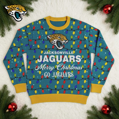 Jacksonville Jaguars | Premium NFL Christmas Ugly Sweater