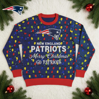 New England Patriots | Premium NFL Christmas Ugly Sweater