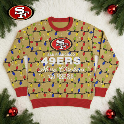 San Francisco 49ers | Premium NFL Christmas Ugly Sweater