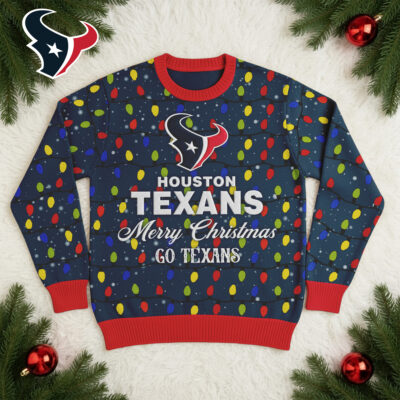 Houston Texans | Premium NFL Christmas Ugly Sweater