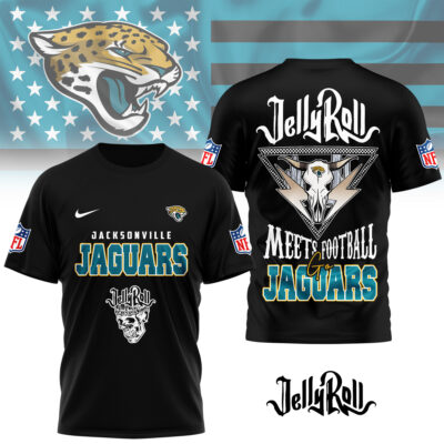 Jacksonville Jaguars | Premium NFL Jelly Roll Fan 3D Shirt