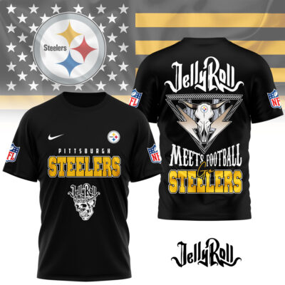 Pittsburgh Steelers | Premium NFL Jelly Roll Fan 3D Shirt