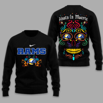 Los Angeles Rams | Premium NFL Day of the Dead 3D Shirt