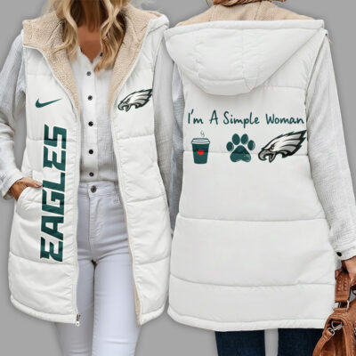 Philadelphia Eagles | Premium NFL Simple Girl Quilted Vest