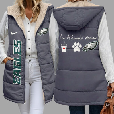 Philadelphia Eagles | Premium NFL Simple Girl Quilted Vest