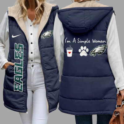 Philadelphia Eagles | Premium NFL Simple Girl Quilted Vest