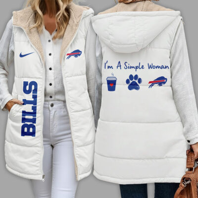 Buffalo Bills | Premium NFL Simple Girl Quilted Vest