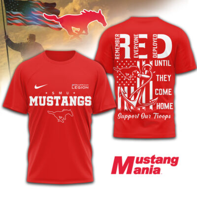 SMU Mustangs | Premium NCAA Red Friday Shirt