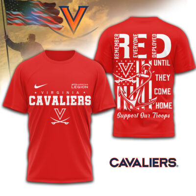 Virginia Cavaliers | Premium NCAA Red Friday Shirt