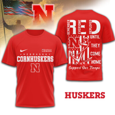 Nebraska Cornhuskers | Premium NCAA Red Friday Shirt