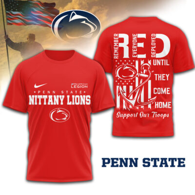 Penn State Nittany Lions | Premium NCAA Red Friday Shirt