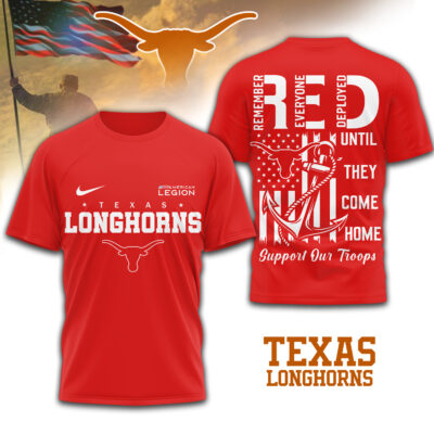 Texas Longhorns | Premium NCAA Red Friday Shirt