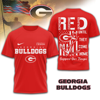 Georgia Bulldogs | Premium NCAA Red Friday Shirt