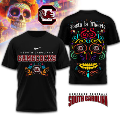South Carolina Gamecocks | Premium NCAA Day of the Dead 3D Shirt