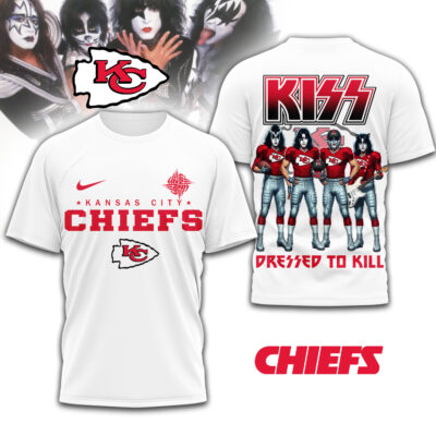 Kansas City Chiefs | Premium NFL Dressed to Kill Kiss Band 3D Shirt