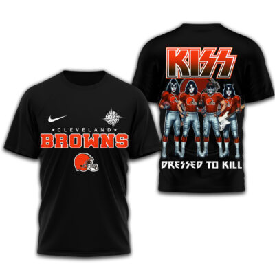 Cleveland Browns | Premium NFL Dressed to Kill Kiss Band 3D Shirt