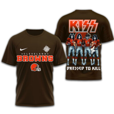 Cleveland Browns | Premium NFL Dressed to Kill Kiss Band 3D Shirt