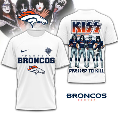 Denver Broncos | Premium NFL Dressed to Kill Kiss Band 3D Shirt