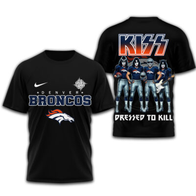 Denver Broncos | Premium NFL Dressed to Kill Kiss Band 3D Shirt