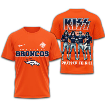Denver Broncos | Premium NFL Dressed to Kill Kiss Band 3D Shirt