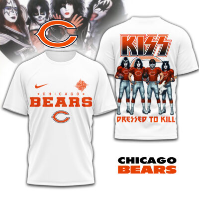 Chicago Bears | Premium NFL Dressed to Kill Kiss Band 3D Shirt