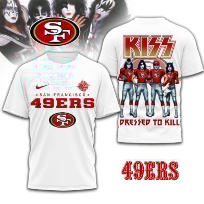 San Francisco 49ers | Premium NFL Dressed to Kill Kiss Band 3D Shirt