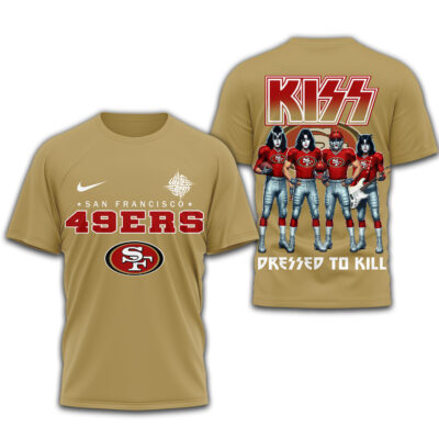 San Francisco 49ers | Premium NFL Dressed to Kill Kiss Band 3D Shirt