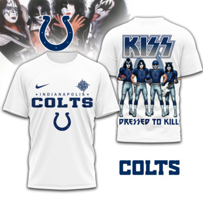 Indianapolis Colts | Premium NFL Dressed to Kill Kiss Band 3D Shirt