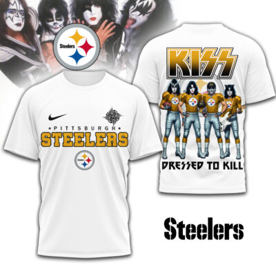 Pittsburgh Steelers | Premium NFL Dressed to Kill Kiss Band 3D Shirt