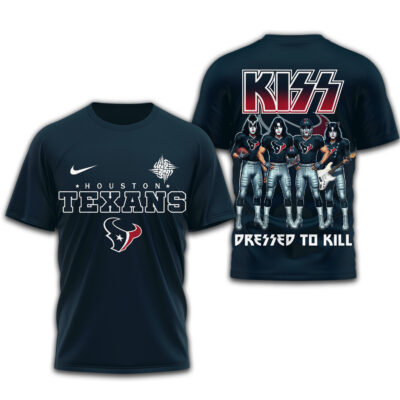 Houston Texans | Premium NFL Dressed to Kill Kiss Band 3D Shirt