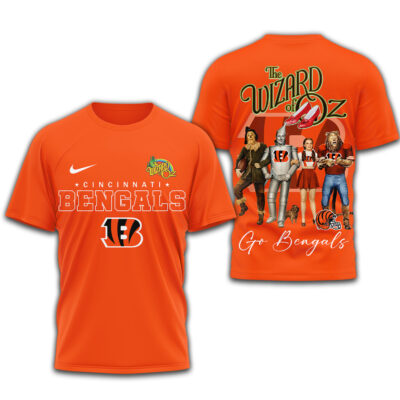 Cincinnati Bengals | Premium NFL The Wizard Of Oz 3D Shirt