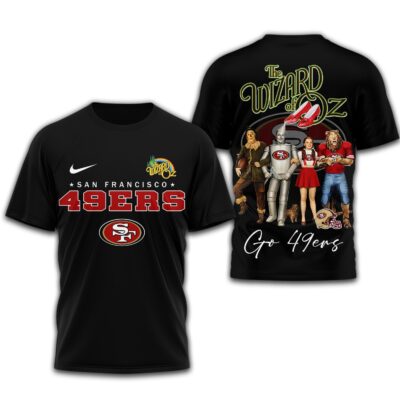San Francisco 49ers | Premium NFL The Wizard Of Oz 3D Shirt