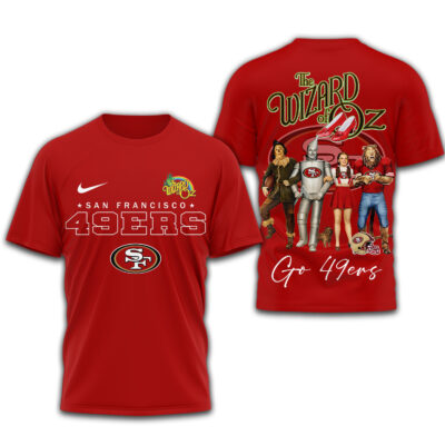 San Francisco 49ers | Premium NFL The Wizard Of Oz 3D Shirt