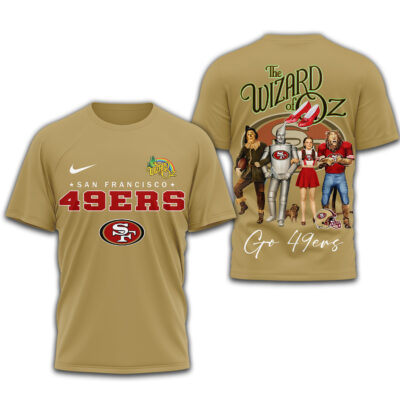 San Francisco 49ers | Premium NFL The Wizard Of Oz 3D Shirt