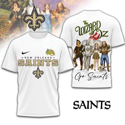 New Orleans Saints | Premium NFL The Wizard Of Oz 3D Shirt