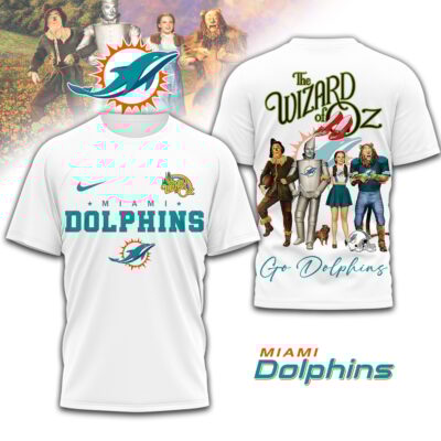 Miami Dolphins | Premium NFL The Wizard Of Oz 3D Shirt