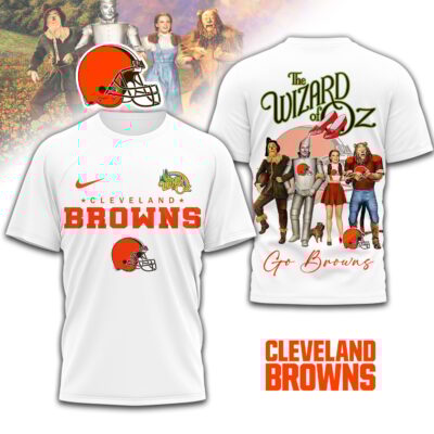 Cleveland Browns | Premium NFL The Wizard Of Oz 3D Shirt