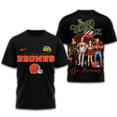 Cleveland Browns | Premium NFL The Wizard Of Oz 3D Shirt