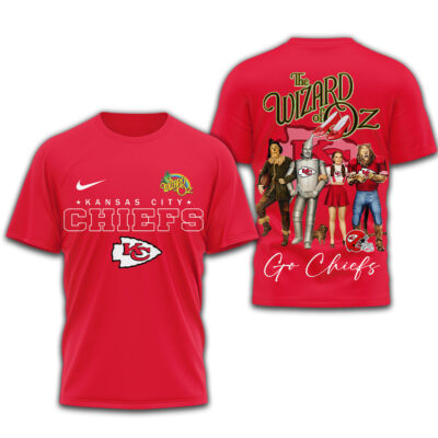 Kansas City Chiefs | Premium NFL The Wizard Of Oz 3D Shirt